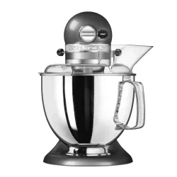 Стационарный миксер KitchenAid 5KSM175PSEMS серебристый flexmag.md