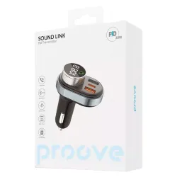 Modulator FM Proove Sound Link Negru flexmag.md