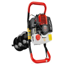 Motobur + 3 burghiuri Red Technic RTSWG0106 flexmag.md