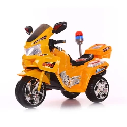 Motocicleta electrica de politie pentru copii Orbit Toys JE - 248 Orange flexmag.md