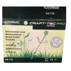 Motocoasa pe benzina CRAFT-TEC GS-770 flexmag.md