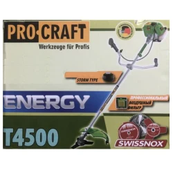 Мотокоса бензиновая Procraft T4500 flexmag.md