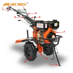 Motocultor pe motorina Aerobs BSD1050D flexmag.md