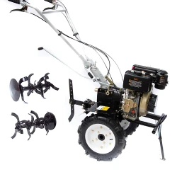Motocultor pe motorina Worker 105 D + Freze flexmag.md