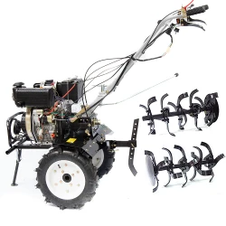 Motocultor pe motorina Worker 135 DE + Freze flexmag.md