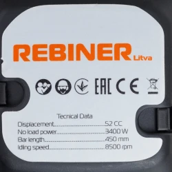 Бензопила Rebiner CS45 flexmag.md