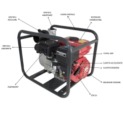 Motopompa pe benzina Elefant WP60X flexmag.md