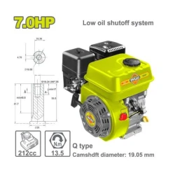 Motor pe benzina Dyllu DTGNAA170Q flexmag.md