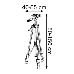 Уровень лазерный Bosch GLL 2-50 + штатив BS150 flexmag.md