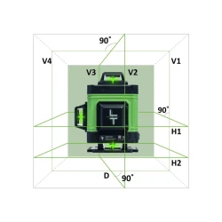 Nivela laser Moldteh LT4D-16A flexmag.md