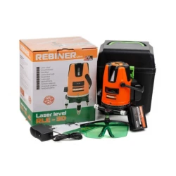 Nivela laser Rebiner RLE-3D Green Line flexmag.md