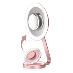Косметическое зеркало BaByliss 9450E, розовое flexmag.md