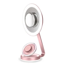 Косметическое зеркало BaByliss 9450E, розовое flexmag.md
