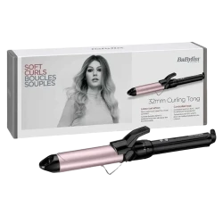 Ondulator de par BaByliss C332E, Negru - Roz flexmag.md