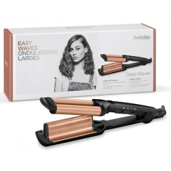 Стайлер для волос BaByliss Deep Waver W2447E, Черный | Золотистый flexmag.md