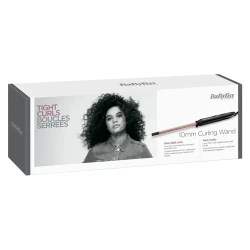 Ondulator de par BaByliss Tight Curls Wand C449E, Negru | Roz flexmag.md