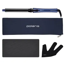 Щипцы для завивки волос Polaris PHS 2519Mi синие flexmag.md