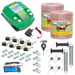 Pachet gard electric complet 2000 m - 4.5 J flexmag.md