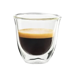 Pahare Cappuccino De'Longhi 60ml 2pcs, Transparent flexmag.md