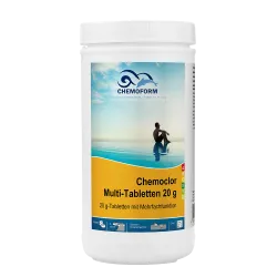 Pastile multifunctionale pentru piscina Chemoform 20 g, 1 kg flexmag.md