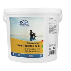 Pastile multifunctionale pentru piscina Chemoform 20 g, 5 kg flexmag.md
