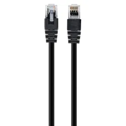 Patch cord Cablexpert PP12-0.25M-BK Negru flexmag.md