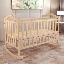 Кроватка деревянная детская Macaca WBB109 flexmag.md