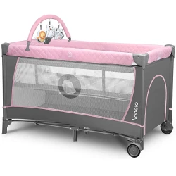 Кроватка раскладная детская Lionelo Flower Flamingo flexmag.md