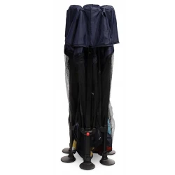 Patuc pliabil pentru copii Lionelo Roel Blue Navy flexmag.md