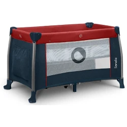 Кроватка раскладная детская Lionelo Thomi Red Burgundy Blue flexmag.md