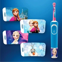 Электрическая зубная щетка BRAUN Kids Vitality D100 flexmag.md