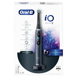 Электрическая зубная щетка Braun Oral-B iO 9, Black Onyx flexmag.md