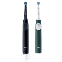 Periuta de dinti electrica Braun Oral-B iO2 Duo, Negru - Verde flexmag.md