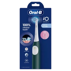 Электрическая зубная щетка Braun Oral-B iO2, Форест Грин flexmag.md