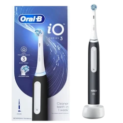 Электрическая зубная щетка Braun Oral-B iO3, матовая черная flexmag.md