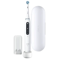 Periuta de dinti electrica Braun Oral-B iO5, White Alabaste flexmag.md