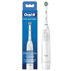 Электрическая зубная щетка Braun Oral-B Pro Battery DB5, белая flexmag.md