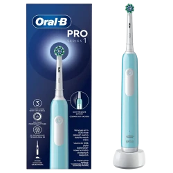 Электрическая зубная щетка Braun Oral-B Pro серии 1, карибская синяя flexmag.md