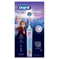 Электрическая зубная щетка Braun Oral-B Vitality PRO Детская замороженная flexmag.md