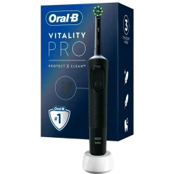 Электрическая зубная щетка Braun Oral-B Vitality Pro, черный flexmag.md