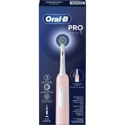 Электрическая зубная щетка Braun Pro 1, розовая flexmag.md