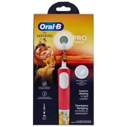 Periuta de dinti electrica Braun Pro Kids Lion King Rosu - Alb flexmag.md