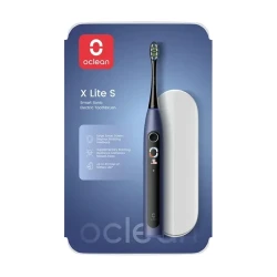 Набор электрических зубных щеток Oclean X Lite, темно-синий flexmag.md