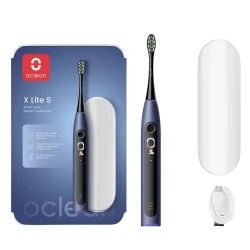 Набор электрических зубных щеток Oclean X Lite, темно-синий flexmag.md