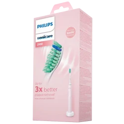 Электрическая зубная щетка Philips HX3651-11, розовая flexmag.md