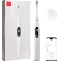 Periuta de dinti electrica sonica Oclean X Pro Elite, Grey flexmag.md