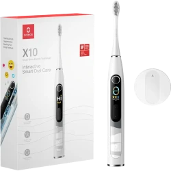 Зубная электрическая щетка Sonic Oclean X10, серая flexmag.md
