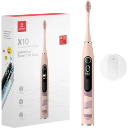 Электрическая зубная щетка Oclean X10, розовая flexmag.md