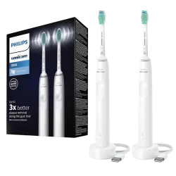 Электрическая зубная щетка Philips HX3675-13, белая flexmag.md