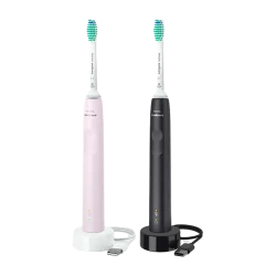 Periuta de dinti electrica sonica Philips HX3675-15, Negru - Roz flexmag.md